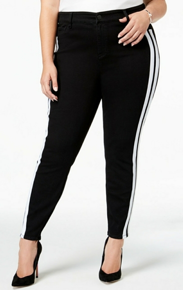 celebrity pink skinny jeans plus size
